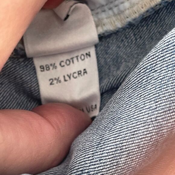 Lovers + Friends Ricky Super Distressed Mid Rise Skinny Jeans In Axis Sz 25 - Picture 15 of 16